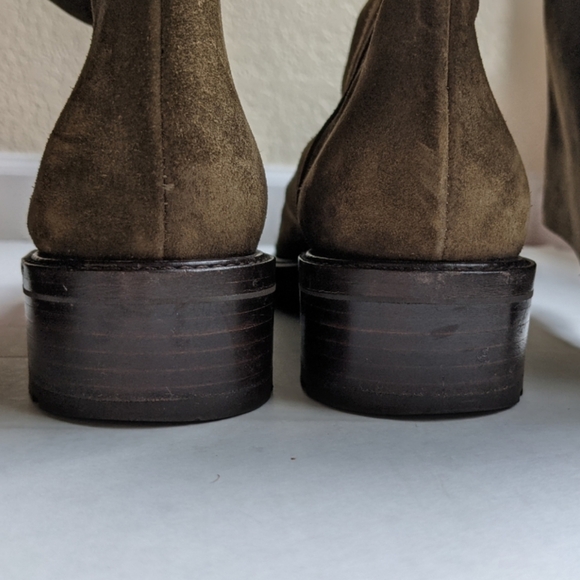 Marni Brown Suede Boots with Lug Sole - Picture 8 of 16